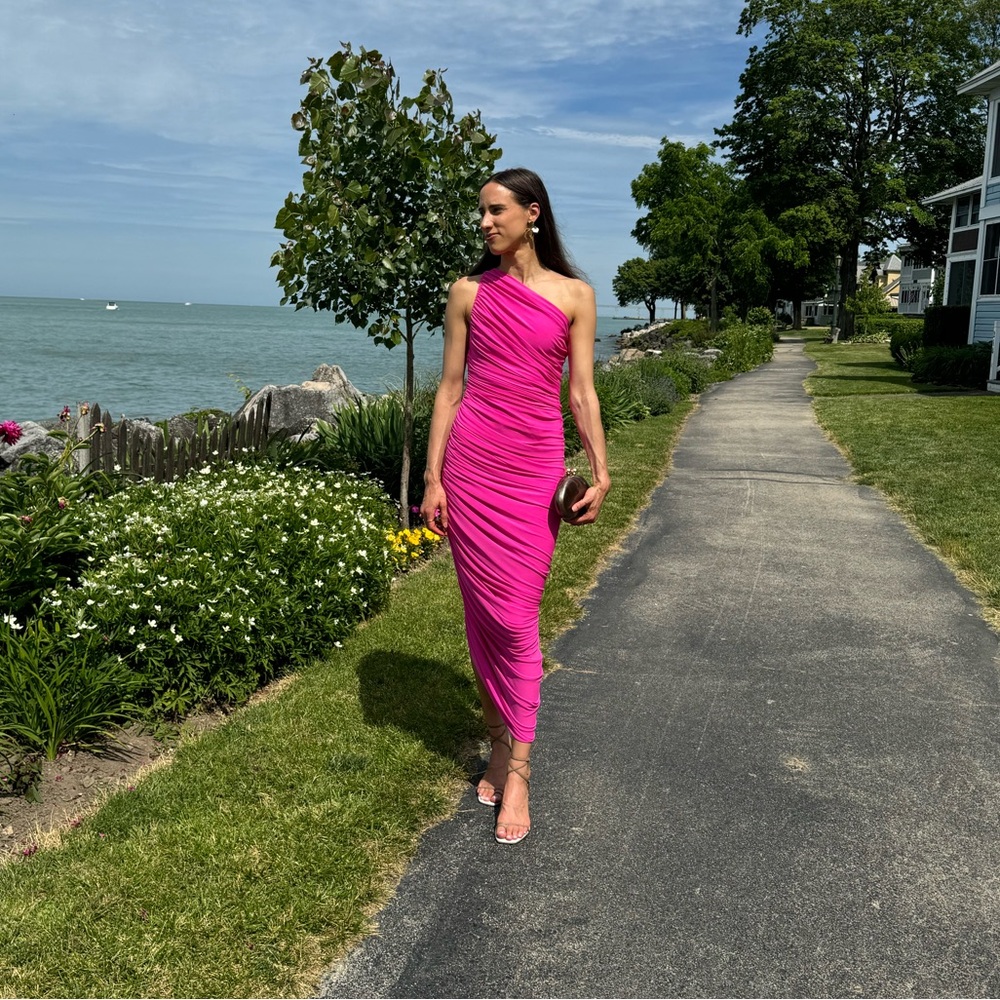 Norma Kamali x Revolve Diana Gown